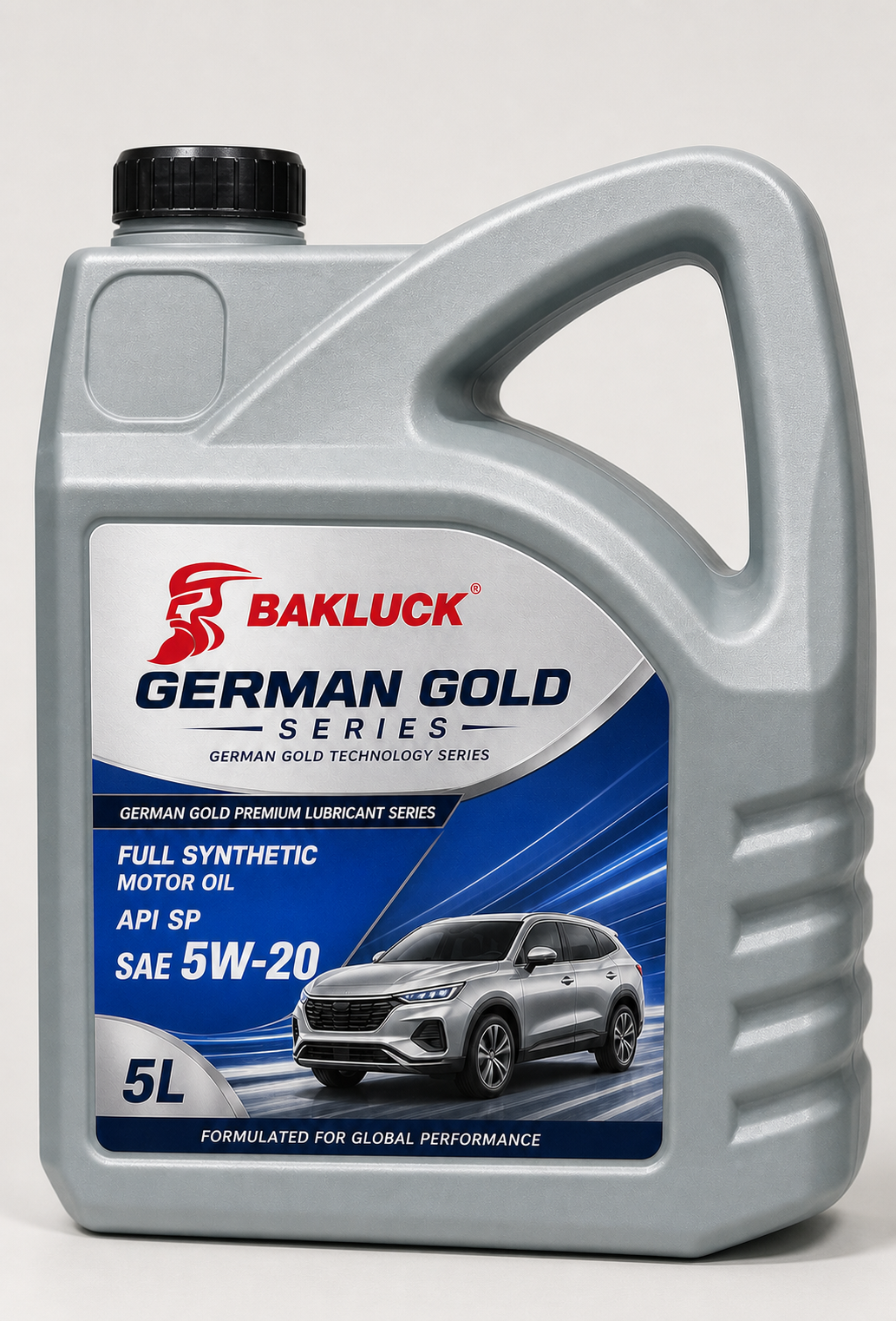 BAKLUCK API SP SAE 5W-20 full synthetic motor oil in 5L packaging