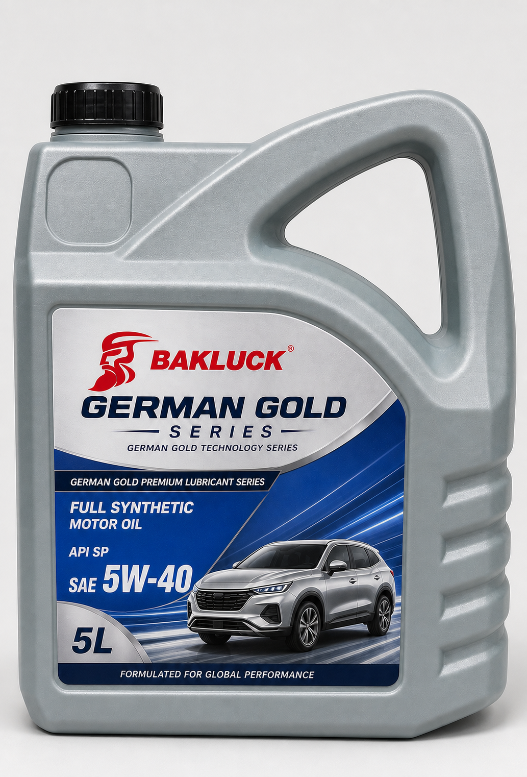 BAKLUCK API SP SAE 5W-40 full synthetic motor oil in 5L packaging