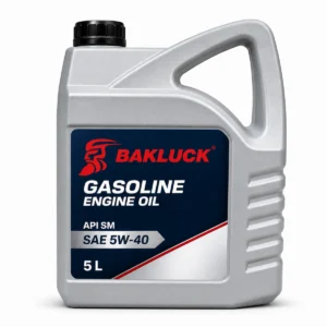 BAKLUCK API SM SAE 5W-40 gasoline engine oil 5L bottle