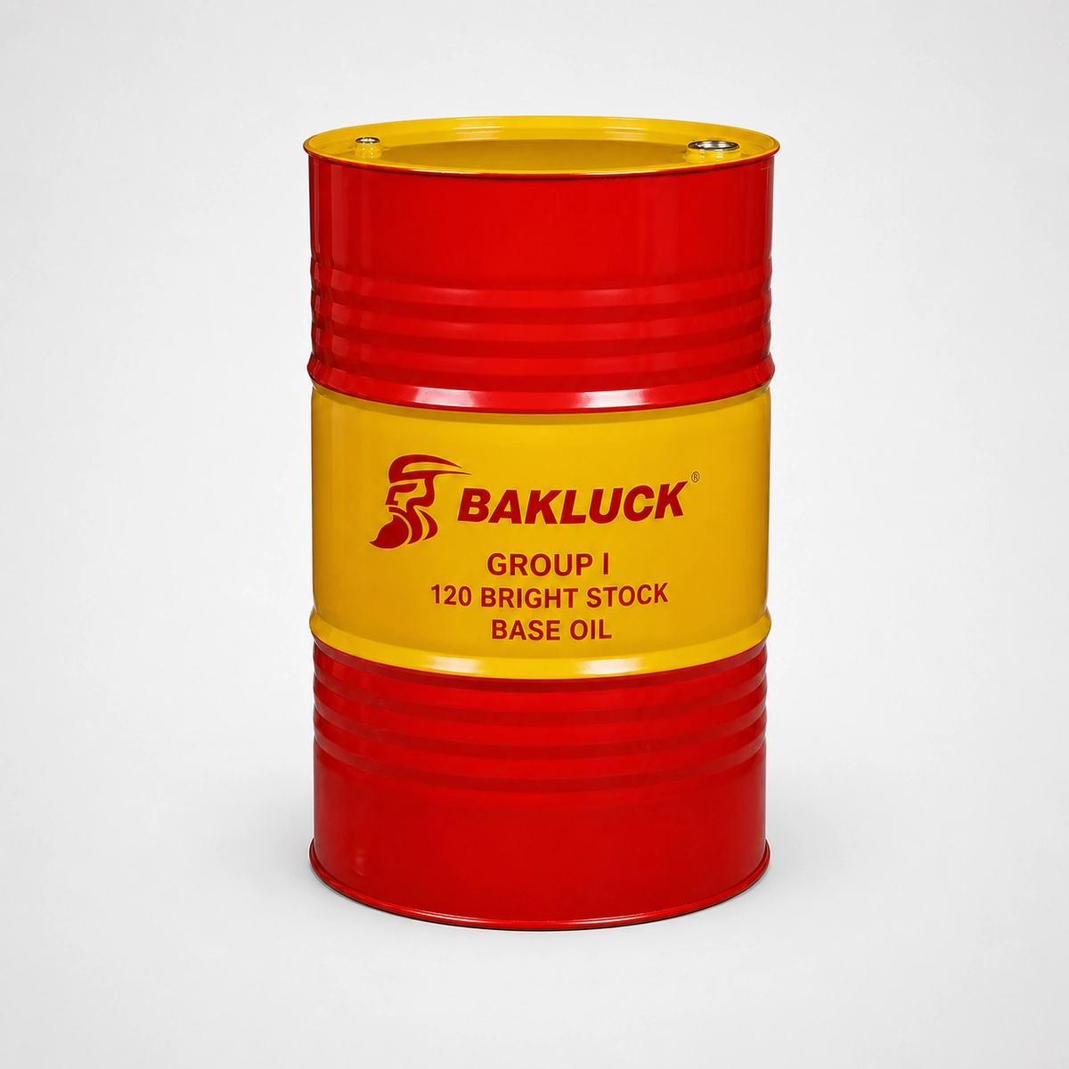 bakluck group i 120 bright stock base oil 200l 01 Group I 120 Bright Stock steel drum front view