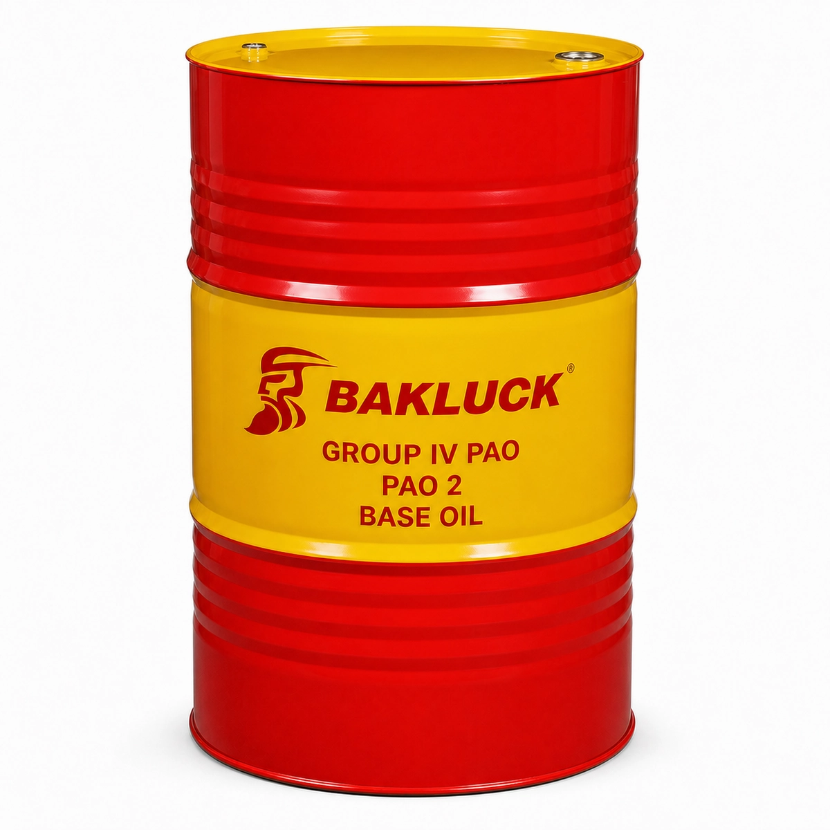 bakluck pao 2 base oil 200l 01 PAO 2 steel drum front view