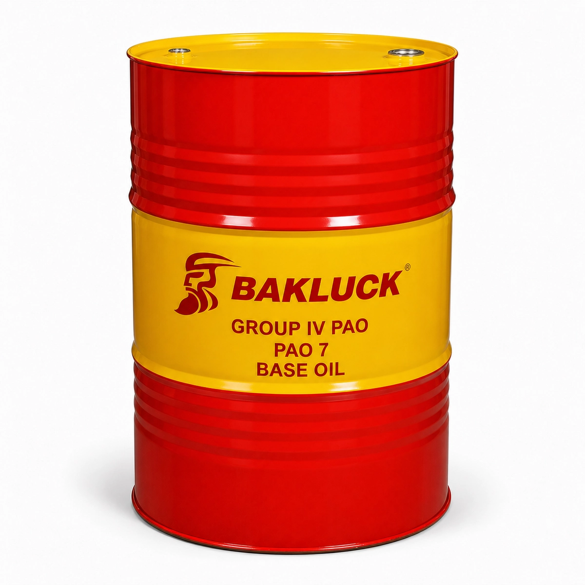bakluck pao 7 base oil 200l 01 PAO 7 steel drum front view